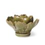 Peony Ceramic Flower – Chive – Green – 3″ x 1.5″